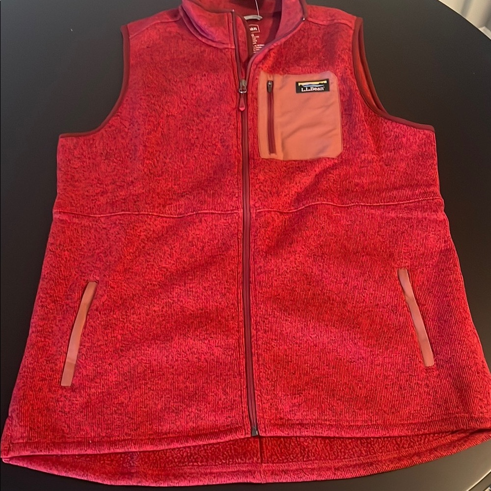 Patagonia Vibrant Red Fleece Vest